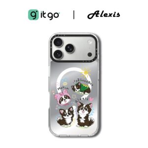 เคส Alexis Cartoon Mirror IP-17Promax(Black) MR02