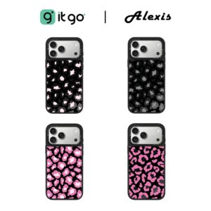 เคสดำกันกระแทก Alexis Cartoon ซ่อน MagSafe (10) Leopard Style – ลายเสือดาว หวานซน แต่แกร่ง